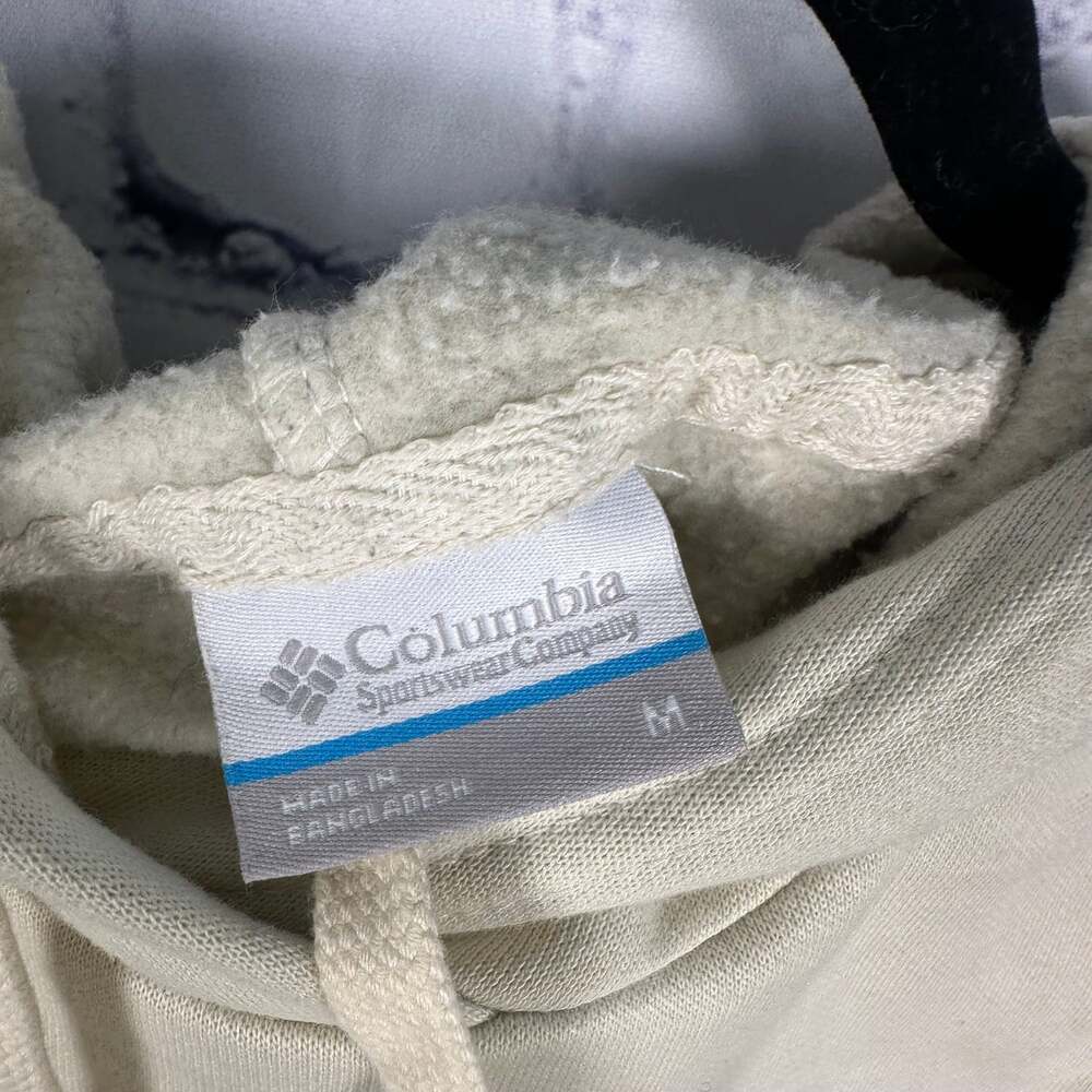 Columbia Branded Kids Cream Hoodie - Picture 4 of 4